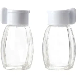 Salière et poivrière en verre|Gifi Outlet