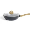 Clearance Sauteuse tous feux dont induction avec couvercle Ø28cm Cuisson