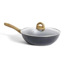 Clearance Sauteuse tous feux dont induction avec couvercle Ø28cm Cuisson