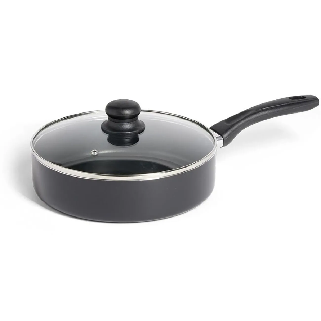 Online Sauteuse tous feux sauf induction aluminium noir Ø24cm Cuisson