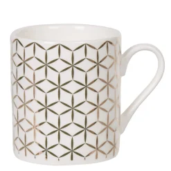 Online Service à café faïence blanc rose or 6 personnes Vaisselle Et Accessoires De Table