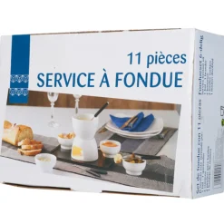 Clearance Service à fondue 11 pièces Petit Électroménager