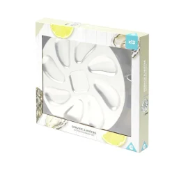 Sale Service à huitres en inox 13 pièces avec couteau/fourchettes/assiettes Vaisselle Et Accessoires De Table