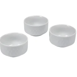 Sale Service à tapas blanc 3 pièces Vaisselle Et Accessoires De Table