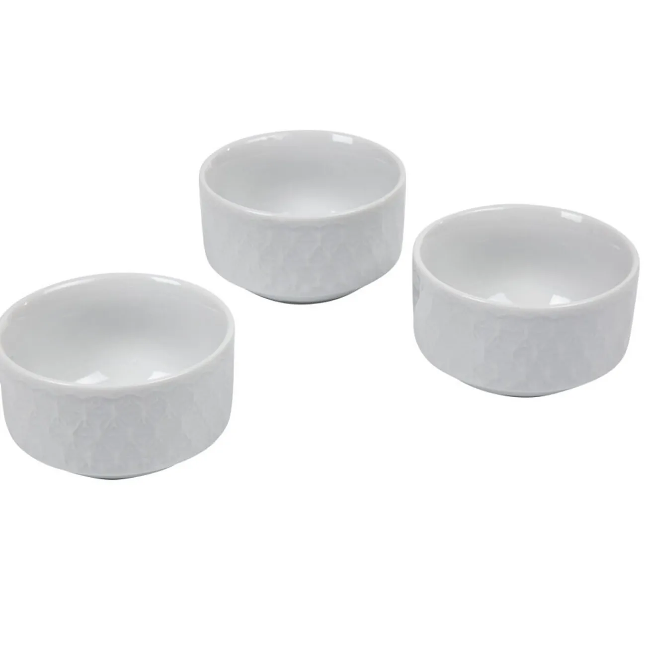 Sale Service à tapas blanc 3 pièces Vaisselle Et Accessoires De Table