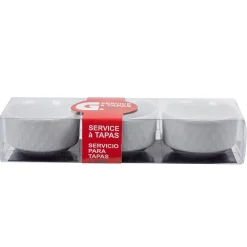 Sale Service à tapas blanc 3 pièces Vaisselle Et Accessoires De Table