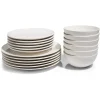 Service vaisselle blanc 18pcs|Gifi Online