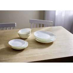 Service vaisselle opale 12 pièces|Gifi Sale