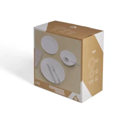 Service vaisselle opale 12 pièces|Gifi Sale