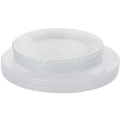 Service vaisselle transparent Louison Luminarc 12 pièces|Gifi Best