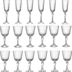 Service verre à pied Diony x 18|Gifi Outlet