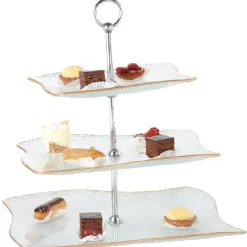 Online Serviteur 3 étages Vaisselle Et Accessoires De Table