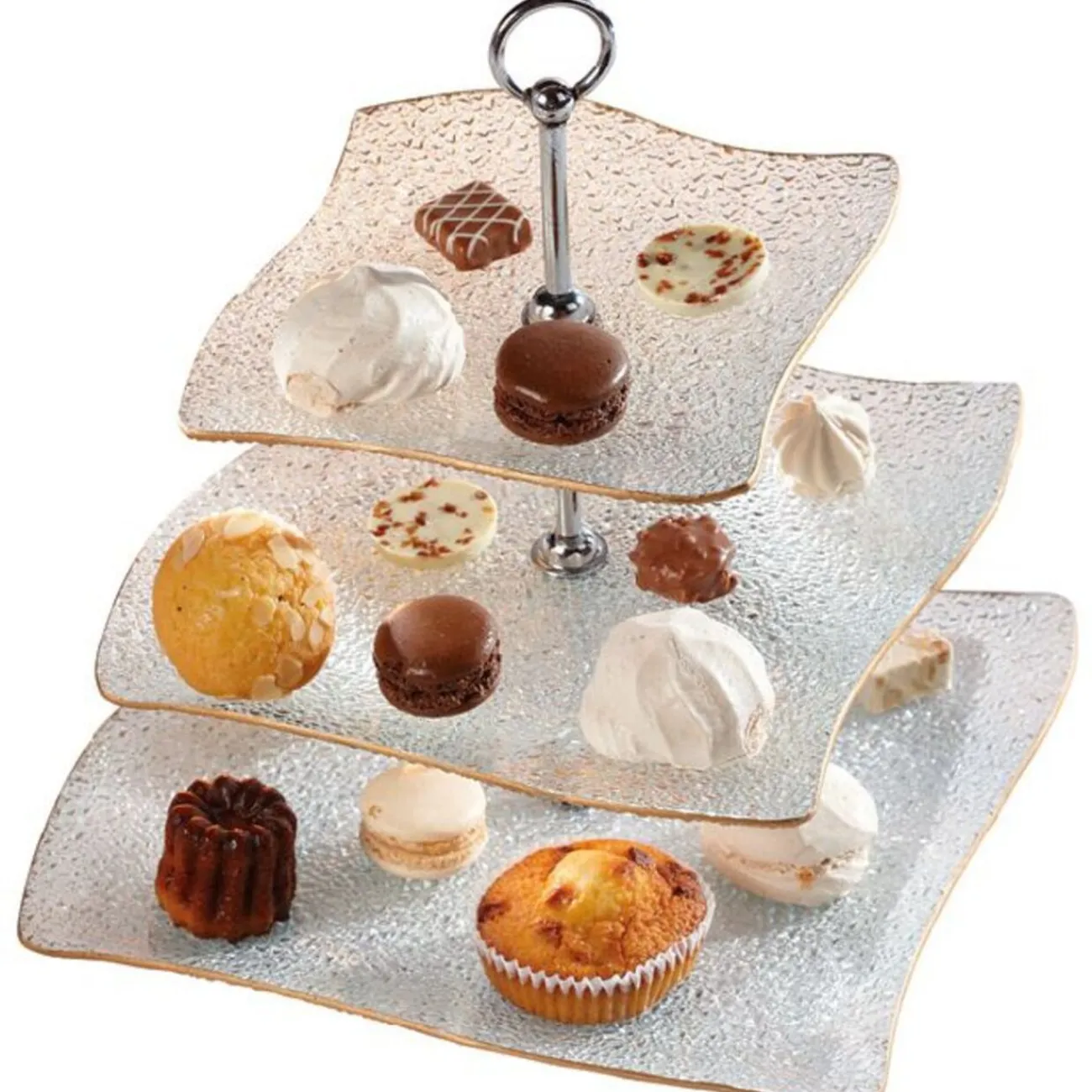 Online Serviteur 3 étages Vaisselle Et Accessoires De Table