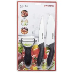Hot Set 2 couteaux et éplucheur lame céramique Préparation Culinaire
