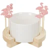 Set apéritif Aloha coupelle et pique flamant rose x 8|Gifi Best