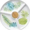 Set apéritif porcelaine design jungle|Gifi Online
