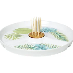 Set apéritif porcelaine design jungle|Gifi Online