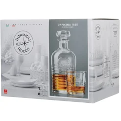 Set carafe et 6 verres à rhum Bormioli Rocco|Gifi Hot