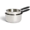Outlet Set casserole inox x2 - Ø16cm et Ø18cm Cuisson