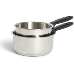Outlet Set casserole inox x2 - Ø16cm et Ø18cm Cuisson
