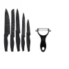 Set de 5 couteaux et 1 éplucheur Préparation Culinaire