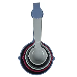 Clearance Set de 5 cuillères-mesure en acrylique multicolore Préparation Culinaire