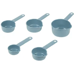 Sale Set de 5 cuillères-mesure en acrylique Préparation Culinaire