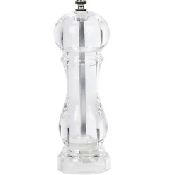 Set de 2 moulins poivre et sel gris transparent|Gifi Sale