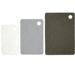 Hot Set de 3 planches à découper design granite Préparation Culinaire