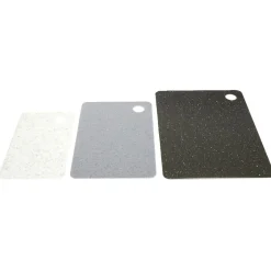 Hot Set de 3 planches à découper design granite Préparation Culinaire