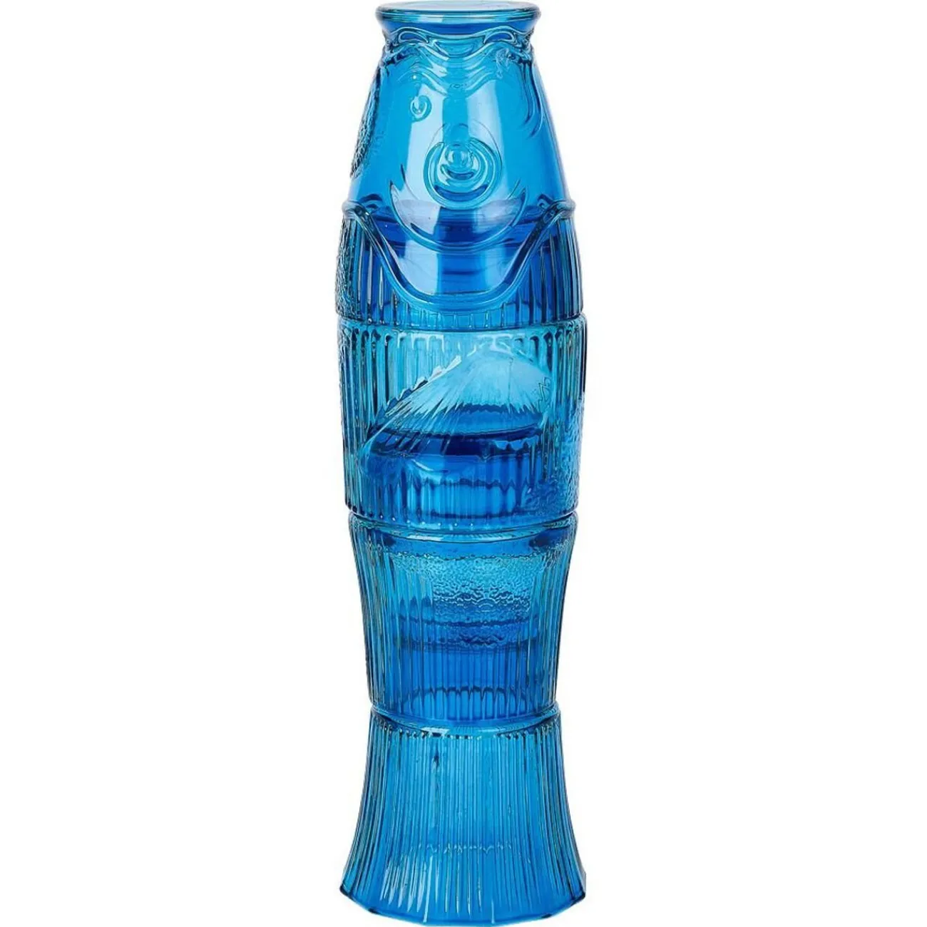 Set de 4 verres empilables forme poisson Ø8xH28cm - 2 coloris|Gifi Best