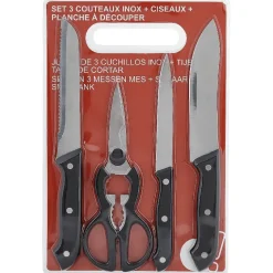 Set de découpe 5 pièces Préparation Culinaire
