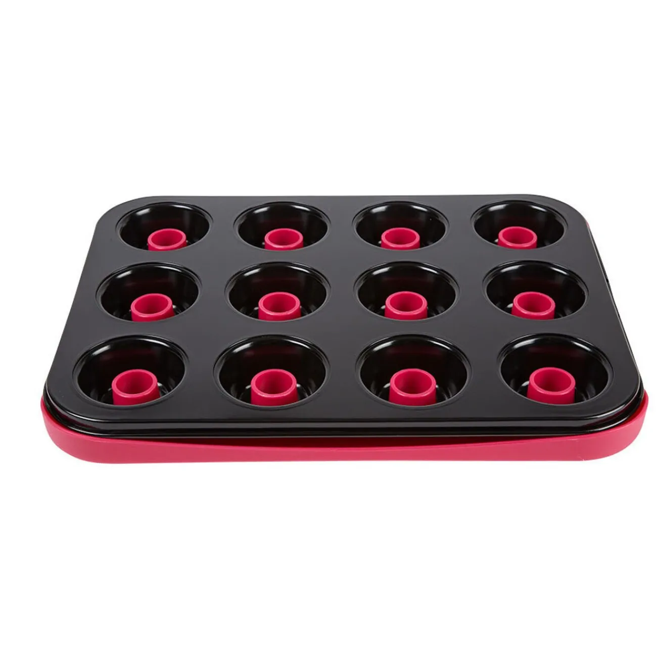 Best Set moule à muffins avec fond amovible et plateau Cuisson