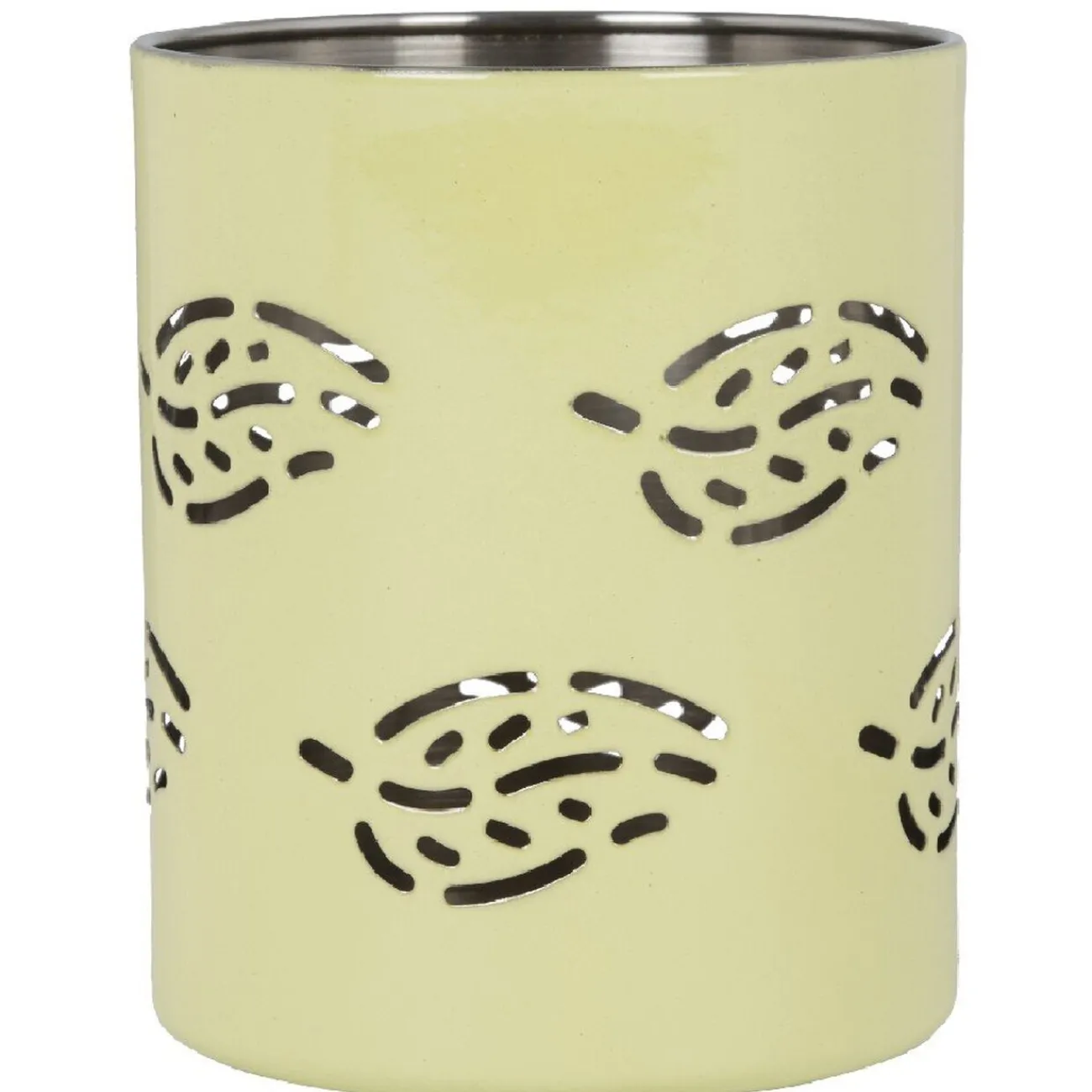 Sale Set passoire, saladier, porte-ustensiles vert design feuille Préparation Culinaire