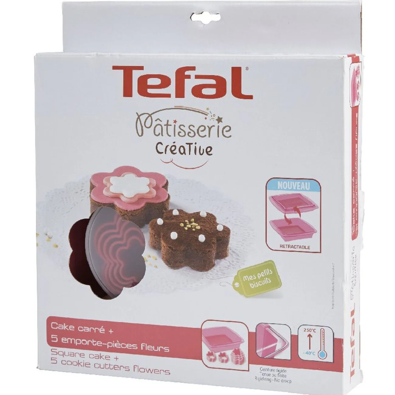Sale Set patisserie créative Téfal moule silicone emporte pièces Cuisson
