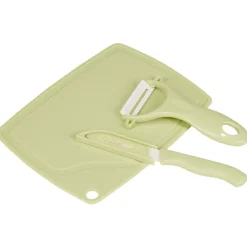 Hot Set planche éplucheur et couteau céramique Préparation Culinaire