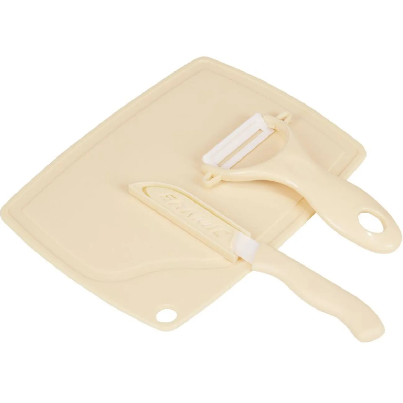 Hot Set planche éplucheur et couteau céramique Préparation Culinaire