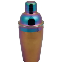 Shaker métal irisé en acier et verre|Gifi Best