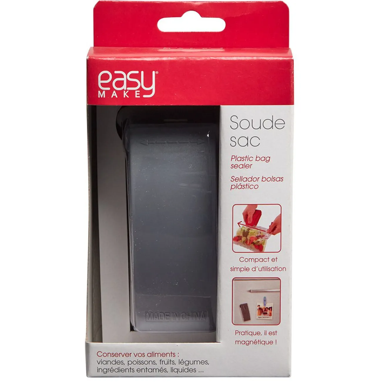 Soudeur sac alimentaire sans fil Conservation Alimentaire