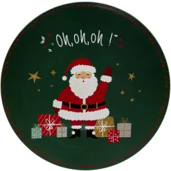 Sous assiette à motif Père Noël Ø33 cm|Gifi Sale