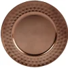 Sale Sous assiette plastique cuivré effet diamant Vaisselle Et Accessoires De Table
