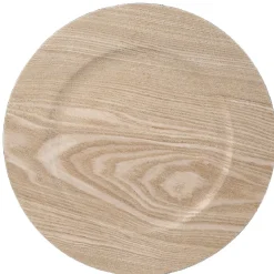 Sous assiette style bois forme ronde|Gifi Outlet