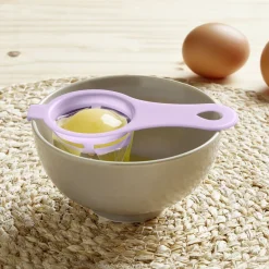 Hot Séparateur blanc d'oeuf plastique bleu ou rose Préparation Culinaire