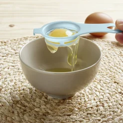 Hot Séparateur blanc d'oeuf plastique bleu ou rose Préparation Culinaire