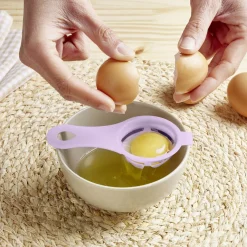 Hot Séparateur blanc d'oeuf plastique bleu ou rose Préparation Culinaire