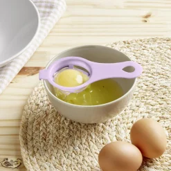 Hot Séparateur blanc d'oeuf plastique bleu ou rose Préparation Culinaire
