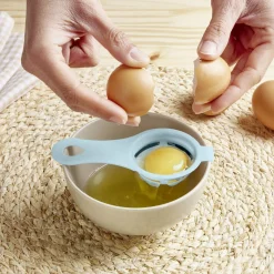 Hot Séparateur blanc d'oeuf plastique bleu ou rose Préparation Culinaire