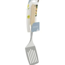 Hot Spatule ajourée en inox avec manche en bois Préparation Culinaire