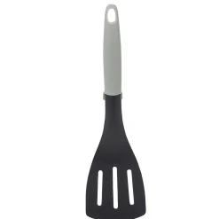 Online Spatule ajourée polyamide manche en polypropylène gris noir Préparation Culinaire