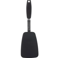 Sale Spatule de cuisine en inox et silicone noir Préparation Culinaire